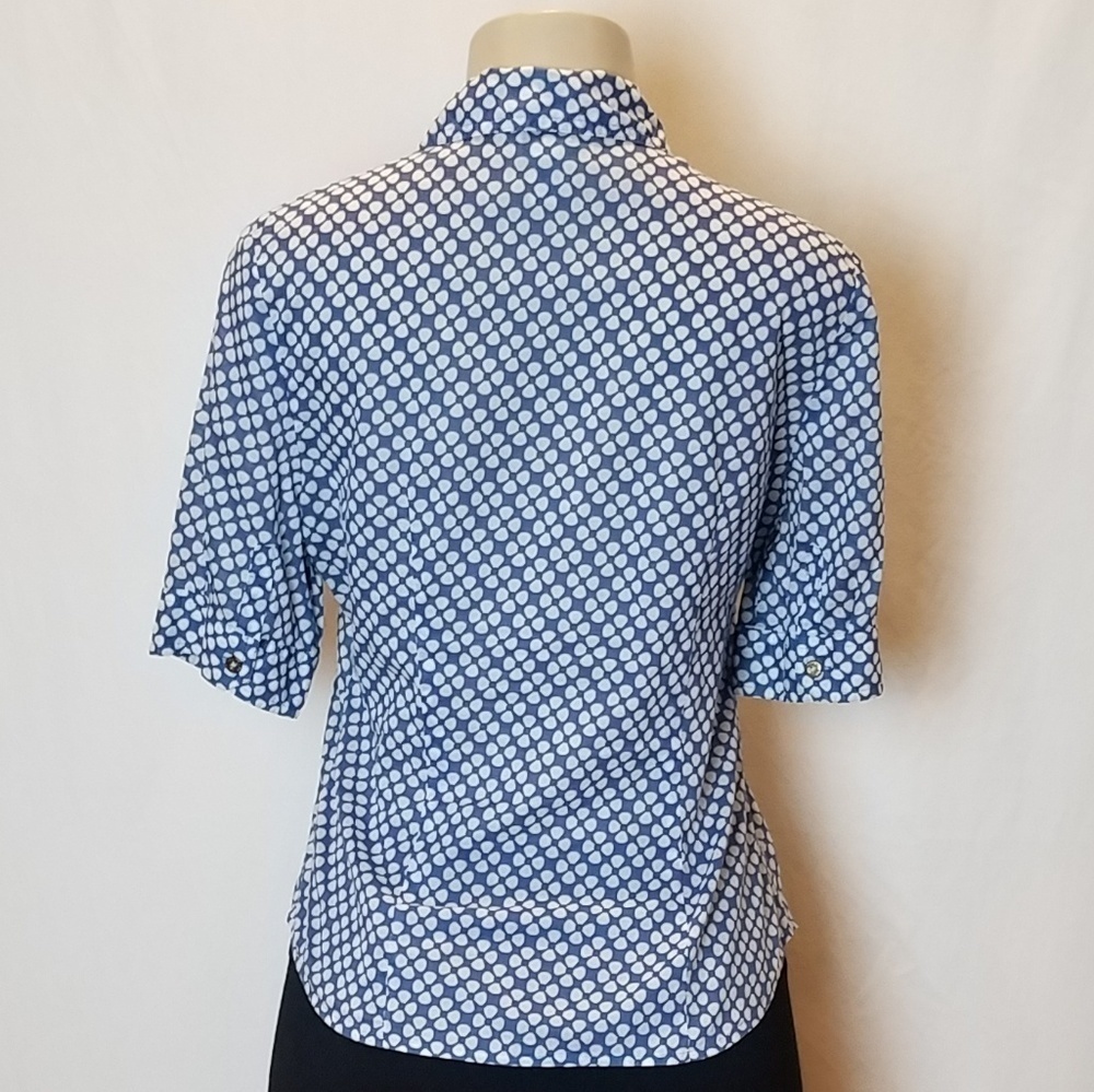 BANANA Republic Cotton Flower Print Shirt - Picture 4 of 7